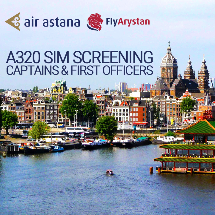 Sign up for SIM screening to join the Air Astana Group- Direct Personnel