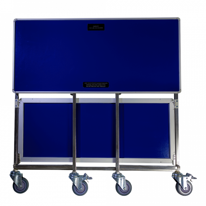 Aluflite folding trolley manufactured by Korita Aviation