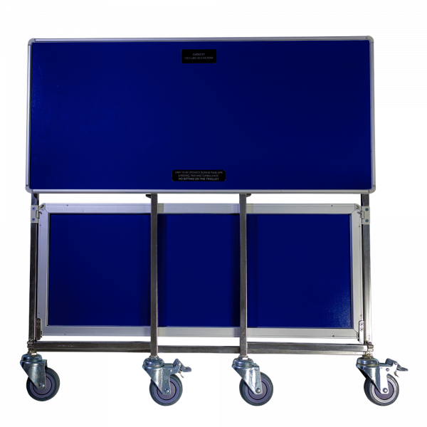 Aluflite folding trolley, aviation folding trolley, airline folding trolley, inflight folding trolley, folding service trolley - Korita Aviation