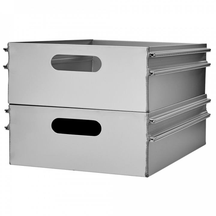 Aluflite Aluminium drawers, Aluminum drawer, aluminum airline drawer, inflight catering drawer, airbus bfe equipment, boeing bfe equipment, certified drawers, aluminium trolley drawers, aluminum carrier drawers, aluminium container drawers - Korita Aviati
