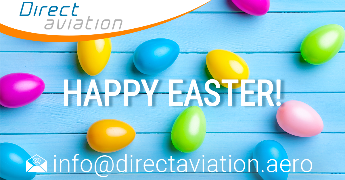  Direct Aviation Group news, happy Easter, aviation professionals, happy easter to cabin crew, happy Easter aviation, aviation industry, airline industry, aircraft parking, pilo jobs, catering equipment  - Direct Aviation