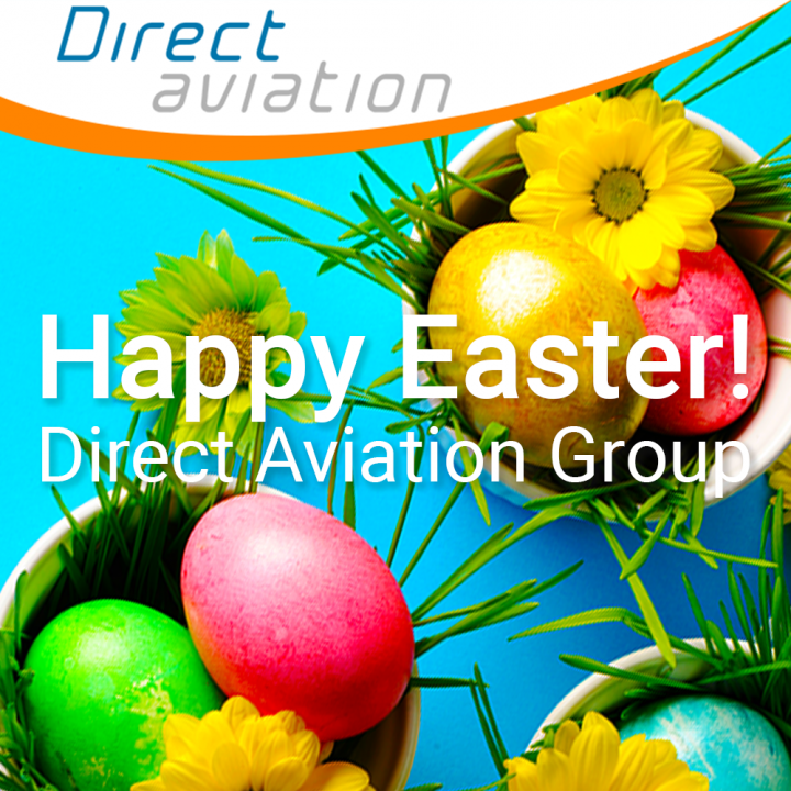  Direct Aviation Group news, happy Easter, aviation professionals, happy easter to cabin crew, happy Easter aviation, aviation industry, airline industry, aircraft parking, pilo jobs, catering equipment  - Direct Aviation