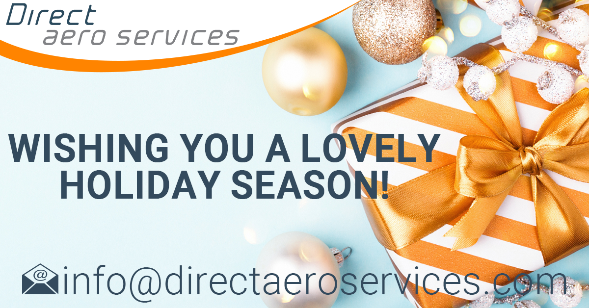 Merry christmas, Happy new year, Season's greetings, aircraft leasing industry, aircraft technical services, aircraft lessors - Direct Aero Services