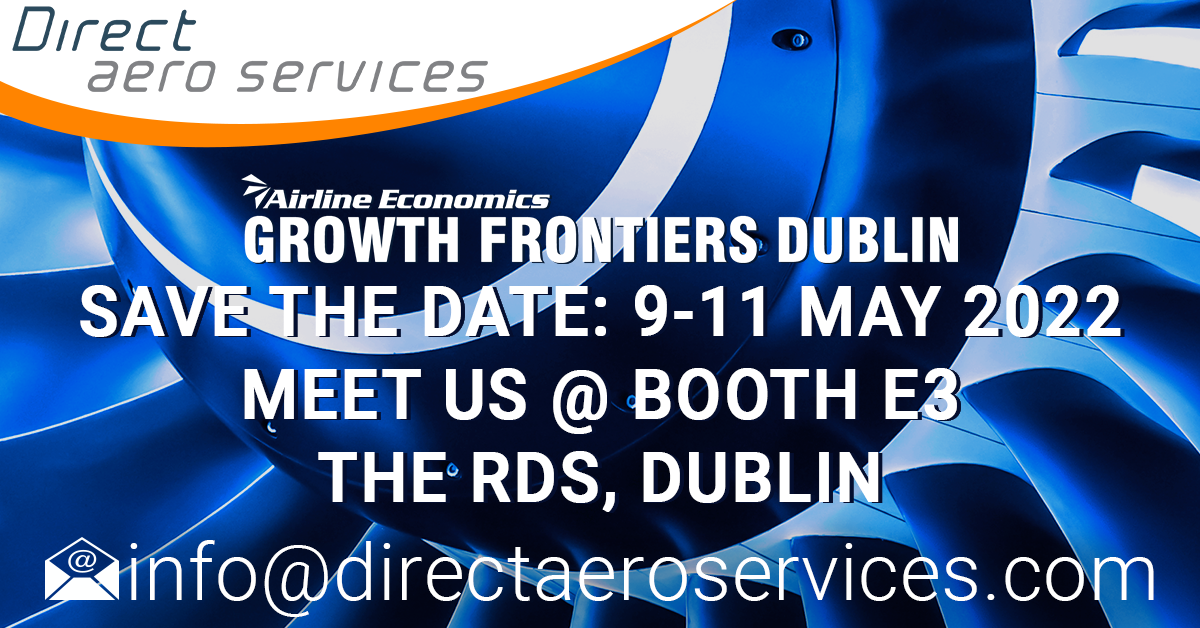 Growth Frontiers Dublin, Growth Frontiers Conference, RDS Dublin, Lessor, Airlines, Aircraft Leasing, Events Dublin, Technical Services Support, air finance - Direct Aero Services