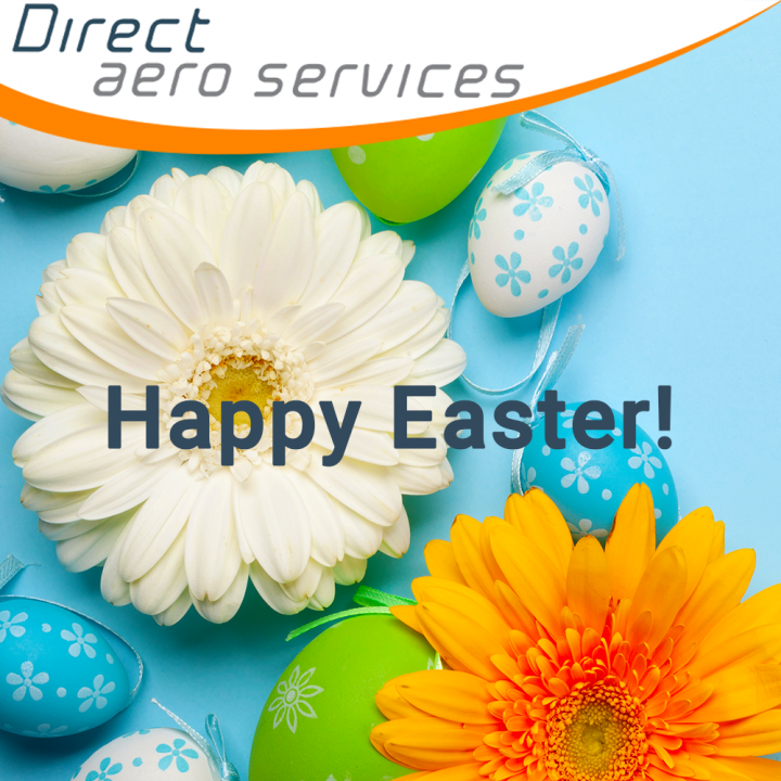 Happy Easter, Easter weekend 2021, aircraft leasing, lessors, air finance, aviation leasing, technical support, aircraft parking - Direct Aero Services