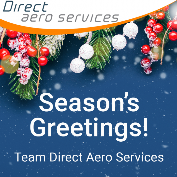 Merry christmas, Happy new year, Season's greetings, aircraft leasing industry, aircraft technical services, aircraft lessors - Direct Aero Services