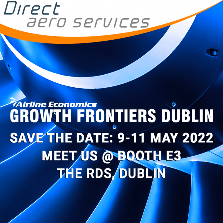 Growth Frontiers Dublin, Growth Frontiers Conference, RDS Dublin, Lessor, Airlines, Aircraft Leasing, Events Dublin, Technical Services Support, air finance - Direct Aero Services