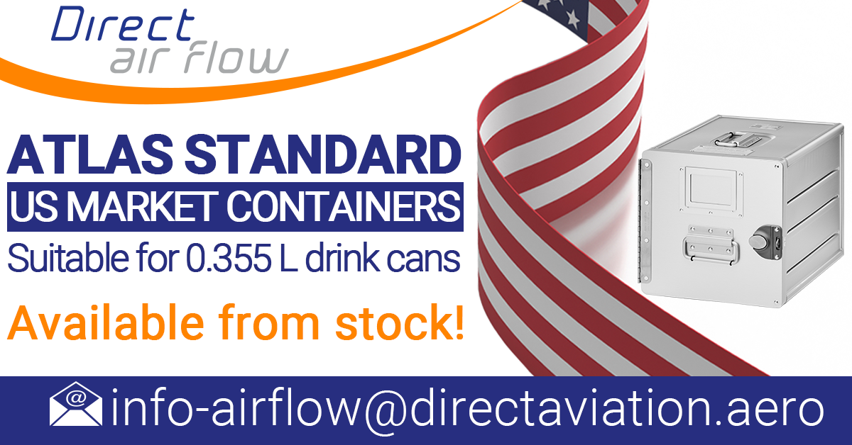 US Market Containers, ATLAS standard units, ATLAS standard units for US Market - Direct Air Flow