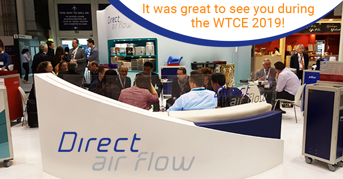 Direct Air Flow thanks customers for visiting them at the WTCE in Hamburg. 