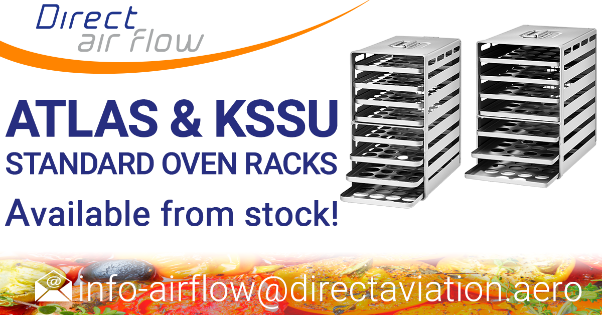 oven racks, atlas oven racks, kssu oven racks, aircraft oven racks, oven trays, aluflite oven racks, aluminium oven racks, galley oven racks - Direct Air Flow