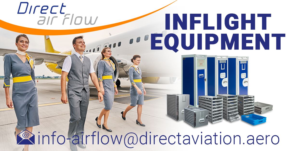 cabin interior products supplier, inflight catering equipment supplier, beverage carts, airline carts, airline trolleys food and beverage carts, storage containers, cool bags, drawers, drink servers - Direct Air Flow