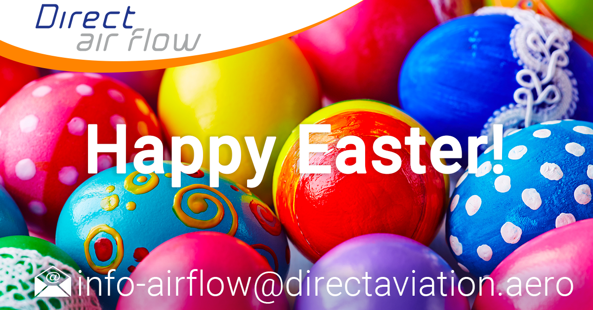 Happy Easter! Best wishes from all of us here at Direct Air Flow