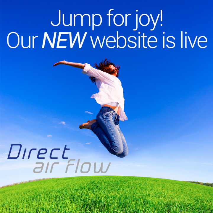 Direct Air Flow launches new website, Direct Air Flow releases new website, DAF new website