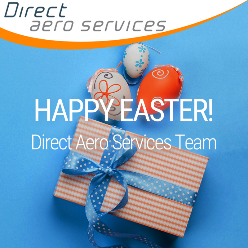 Happy Easter, Easter weekend 2020, aircraft leasing, lessors, air finance, aviation leasing, technical support, aircraft parking - Direct Aero Services
