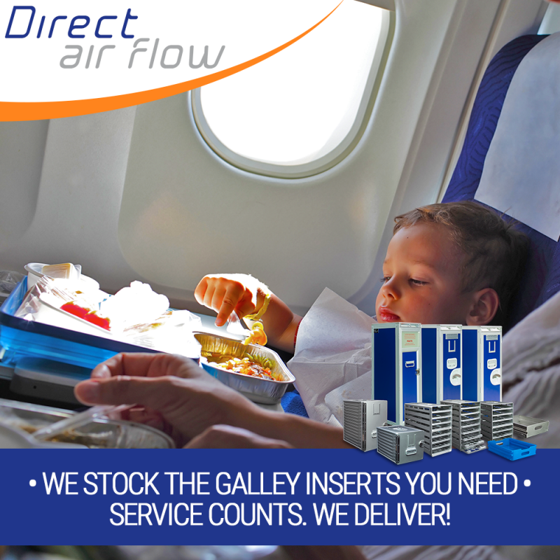 Direct Air Flow LinkedIn company page, follow us on LinkedIn, Stay tuned on Direct Air Flow, Direct Air Flow galley insert equipment, galley inserts available from stock, airline catering products, contact Direct Air Flow, Follow - Direct Air Flow 