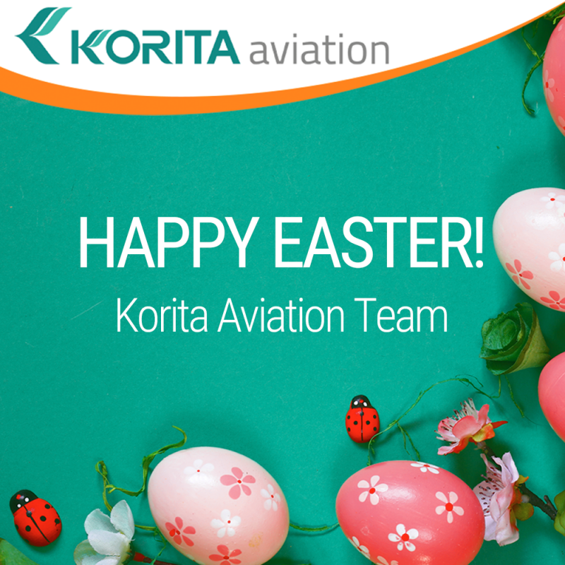 Happy Easter, easter break, travel industry, aviation industry, rail industry, galley insert equipment - Korita Aviation