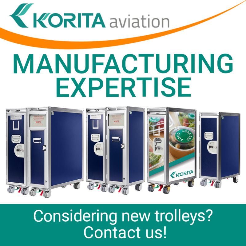 airline carts, airline trolleys, ATLAS trolleys, KSSU trolleys, rail catering trolleys, rail service caddy carts, at-seat trolleys, inseat trolleys, inflight catering trolleys, waste trolleys, waste disposal carts - Korita Aviation