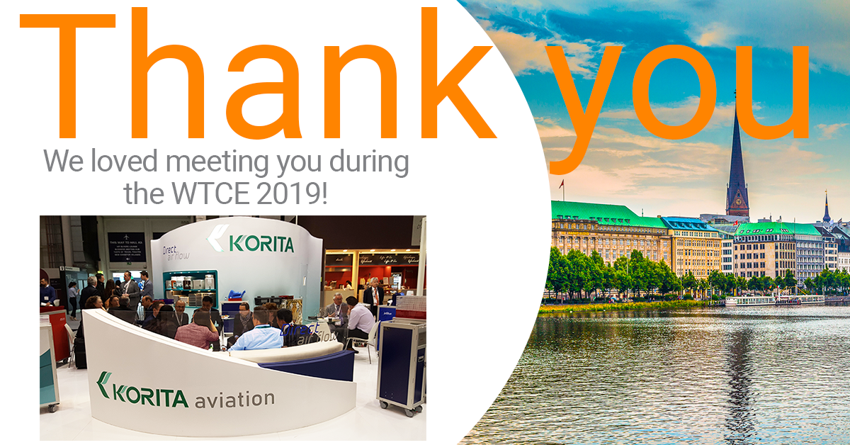 Thank you for meeting us during the WTCE 2019.