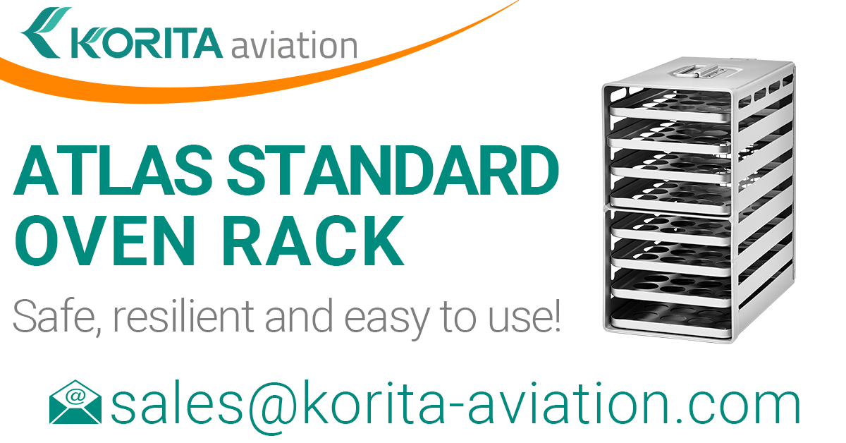 ATLAS standard oven racks, inflight galley, galley oven trays, aircraft galley oven racks, airplane oven racks, Aluflite oven racks, aviation oven racks, airline catering oven racks - Korita Aviation