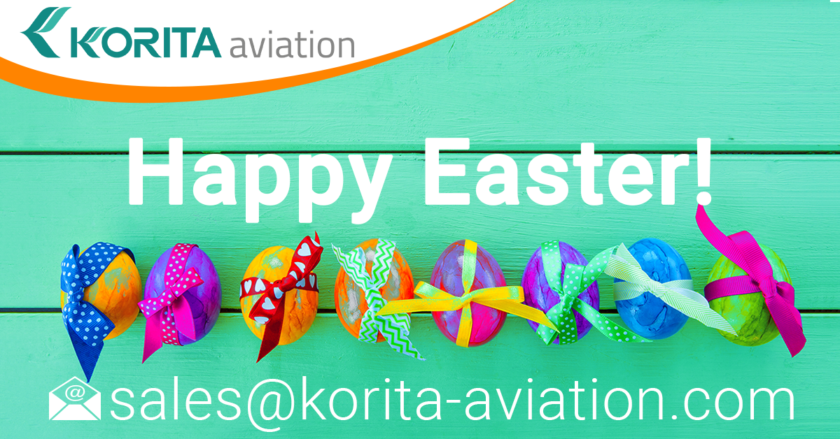 Happy Easter, easter break, travel industry, aviation industry, rail industry, galley insert equipment - Korita Aviation