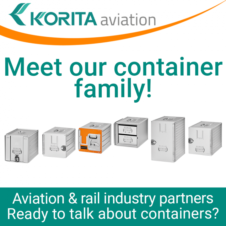 rail containers, rail catering container, standard units, atlas containers, kssu containers, aircraft storage, sales container, ice container, insulated container, airline containers - Korita Aviation