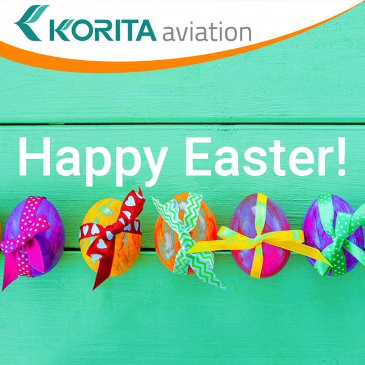 Happy Easter, easter break, travel industry, aviation industry, rail industry, galley insert equipment - Korita Aviation