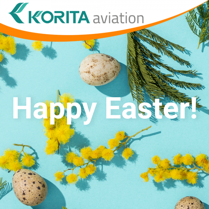 Happy Easter, easter break, travel industry, aviation industry, rail industry, galley insert equipment - Korita Aviation