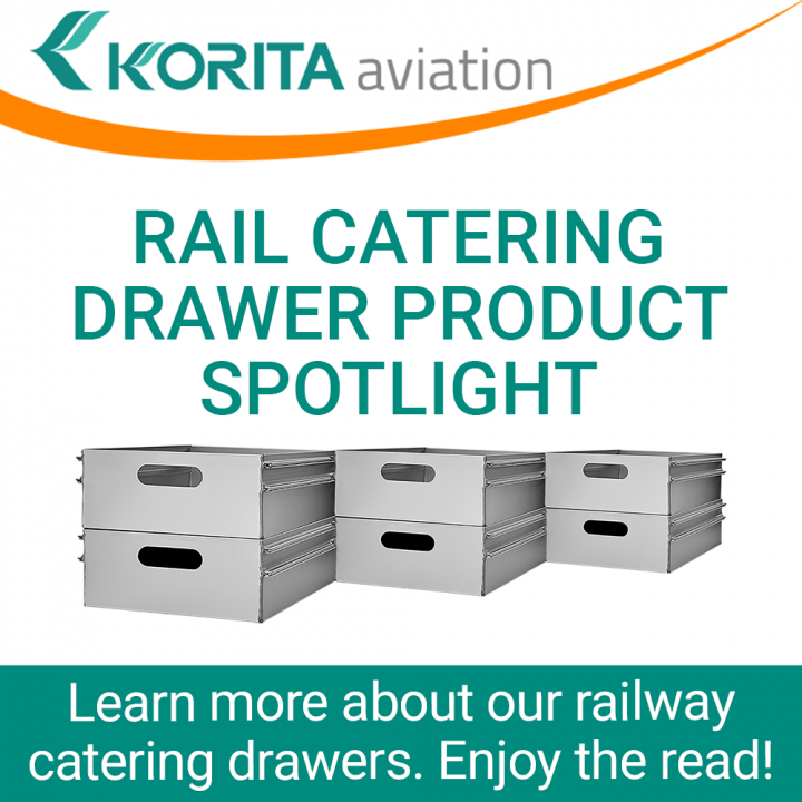 rail catering drawers, aluminium catering drawers, railway catering operations, drawers, rail kitchen drawers, food and beverage drawers, aluminium storage drawers , on-train service drawers, product spotlight, rail catering news - Korita Aviation