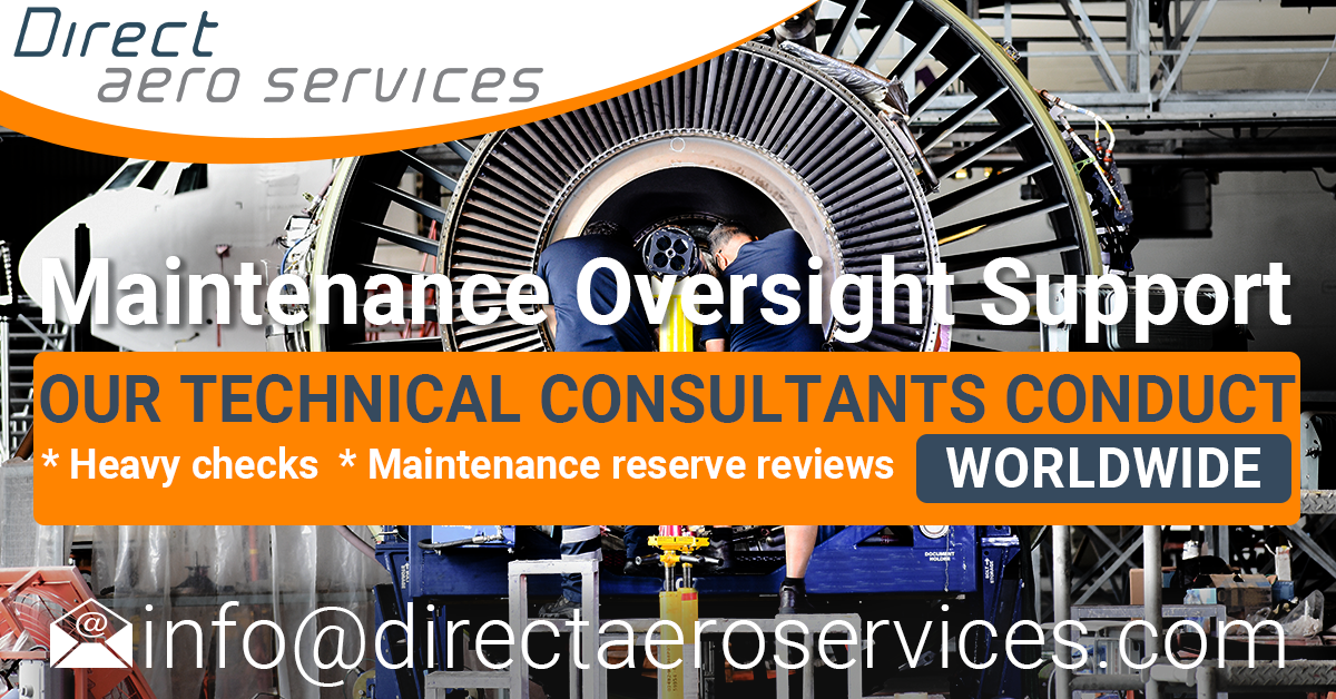 aircraft maintenance oversight and maintenance reserve reviews, aircraft maintenance representation
